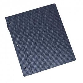 CARPETA C/CORDON Nº 3 FIBRA NEGRA-UTIL OF (C2503)