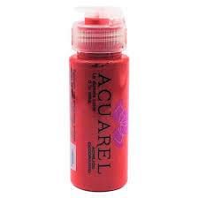 ACRILICO DECORATIVO ACUAREL ROJO DE CADMIO 60 CC