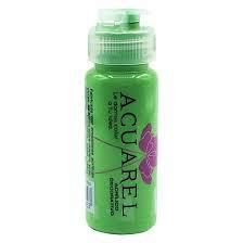 ACRILICO DECORATIVO ACUAREL VERDE MANZANA 60 CC