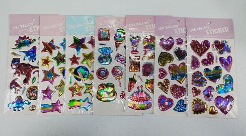 STICKERS HOLOGRAMA -24064