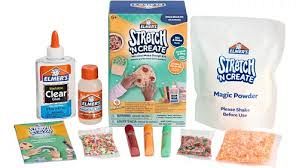 ADHESIVO ELMER´S SLIME STRETCH´N CREATE SNACK SHACK KIT 8 CT- 2204745
