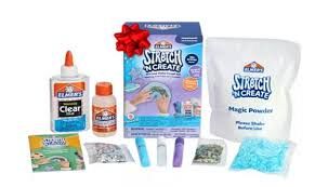 ADHESIVO ELMER´S SLIME STRETCH´N CREATE KEEPSAKES KIT 9 CT- 2204746