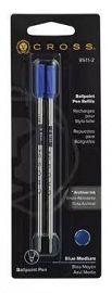 TANQUE P/BOLIGRAFO CROSS AZUL M X 2 (8511-2)