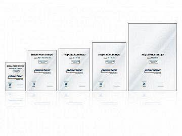 PAPEL P/DIBUJO PLANTEC 50 X 70 142 GRS X 10 HS