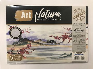 BLOCK P/DIBUJO ART NATURE PREMIUM A4 X 20 H- 240 GR-88802