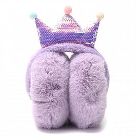 OREJERA INFANTIL CORONA C/LENTEJUELAS PLEGABLE-32333