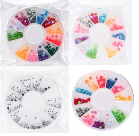 NAIL ART EN DISCO-38881/2/3/4