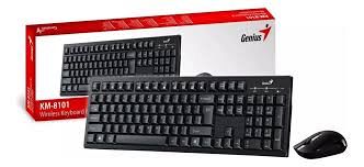 COMPUTACION COMBO GENIUS TECLADO Y MOUSE INALAMBRICO KM 8101