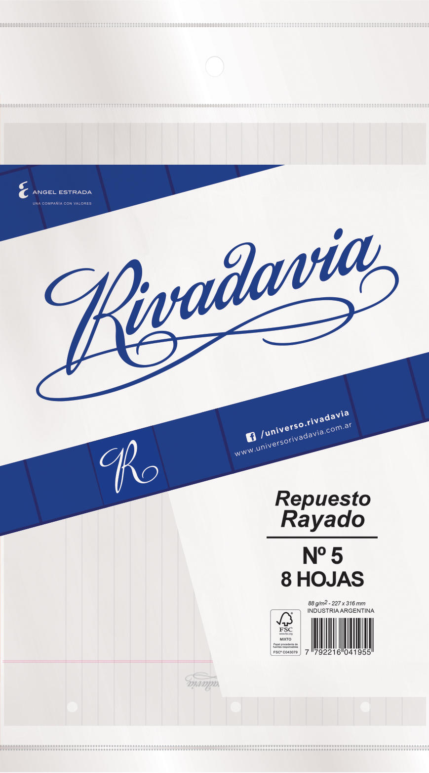 REPUESTO ESCOLAR Nº 5 RIVADAVIA RAY 532501