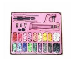 SET COLOCADOR DE SNAP T3-T5-T8 (200 PCS + PINZA) IBI CRAFT-659500