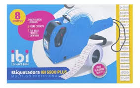 ETIQUETADORA IBI 5500 PLUS 8 DIGITOS-130004