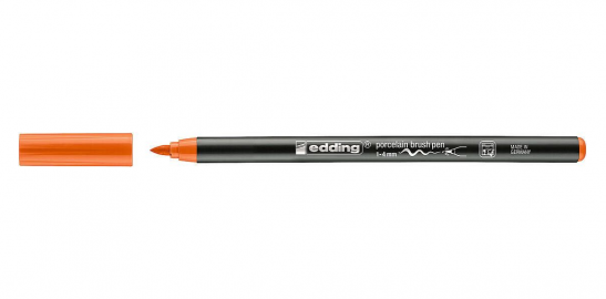 MARCADOR EDDING 4200 P/PORCELANA NARANJA