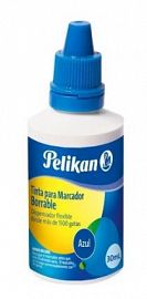 TINTA P/MARCADOR DE PIZARRA PELIKAN AZUL 30 CC