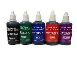 TINTA P/SELLOS GOMA EUREKA VERDE 250 CC