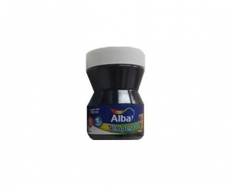 TEMPERA ALBA POTE X 200 GRS NEGRO 080