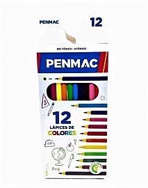 LAPICES DE COLORES PENMAC X 12 L FILA 160103ES
