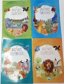 LIBRO CUENTO LEAMOS 10 CUENTOS -P- BK233/4/5/6