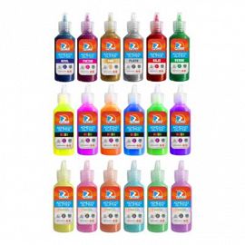 ADHESIVO C/GLITTER EZCO 21 GRS FUCSIA C/U