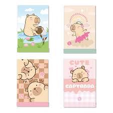 BLOCK ANOTADOR CAPYBARA C/SOLAPA 15 X 21 CM 50 HS RAY -1005